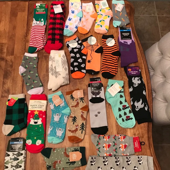 Other - Holiday&Seasonal Socks Bundle!